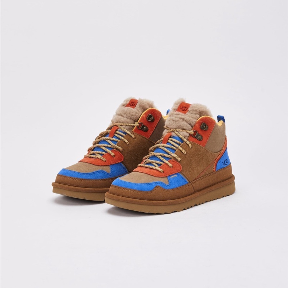 UGG Kids Boots in Tan, Blue, and Red